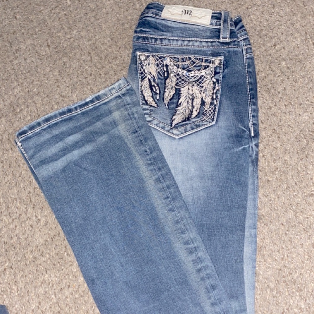 Low Rise Bootcut Miss Me Jeans